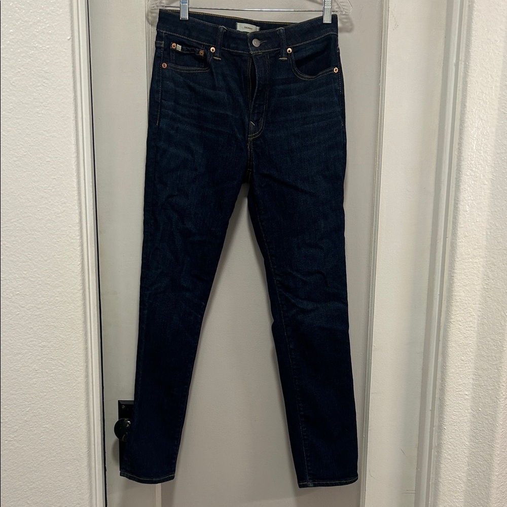 American Eagle Outfitters Dark Blue Skinny Jeans